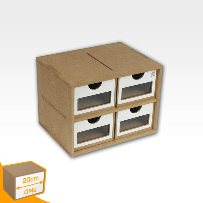 Drawers Module - 4 Drawers - OMs01a
