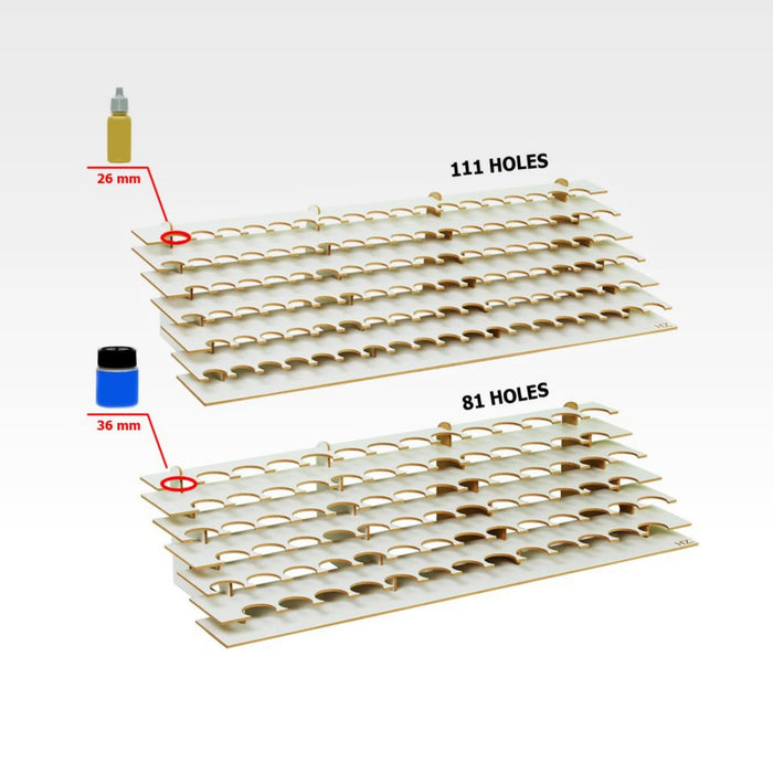Large Paint Stand - 81 x 36mm slots - S2b