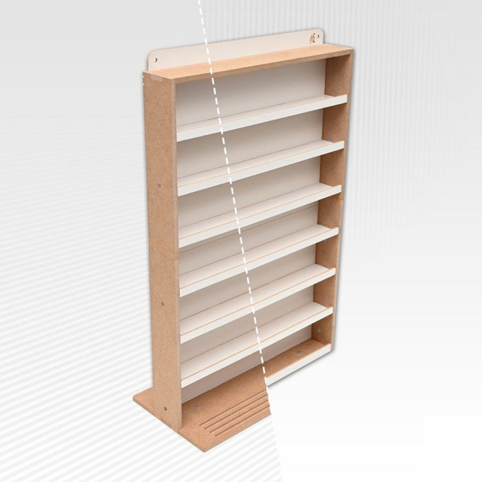 Modular Paint Hanger - 7 Shelves - S4b