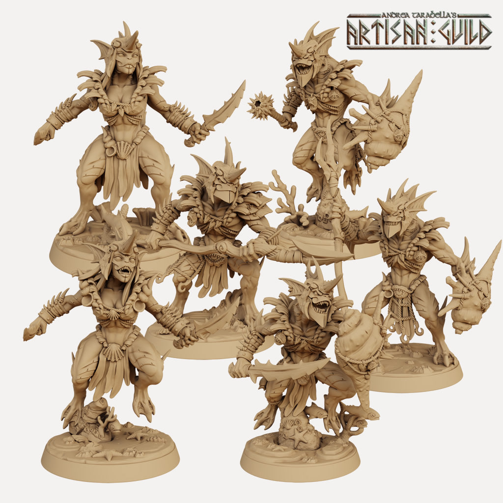 High-Tide Jurakin Mirmidons (Helmet) - 3D Printed Miniatures — Empire ...