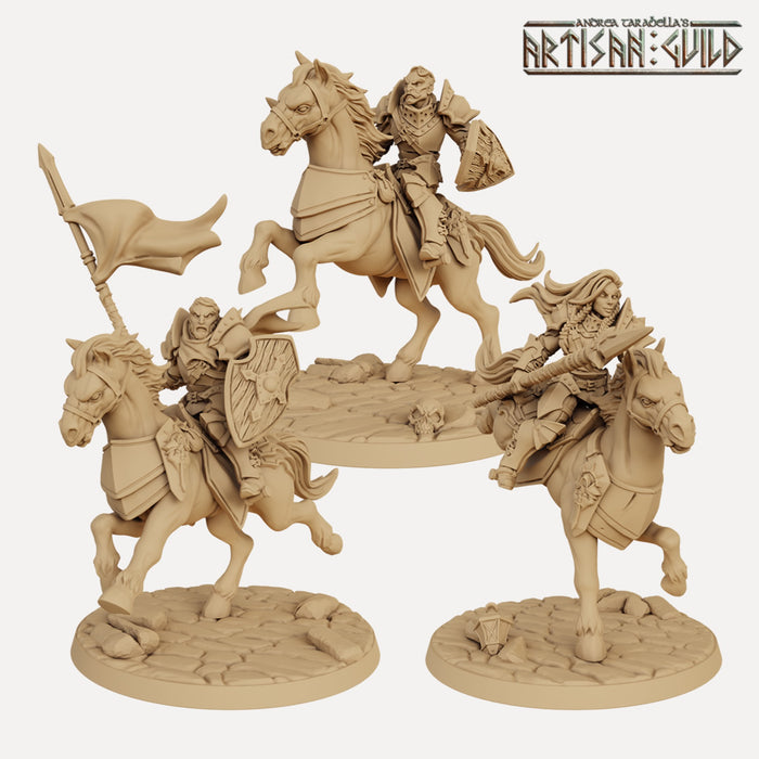 Miniatures Riders Fighters Guild Horse Riders - 3D Printed Miniatures — Empire of Minis