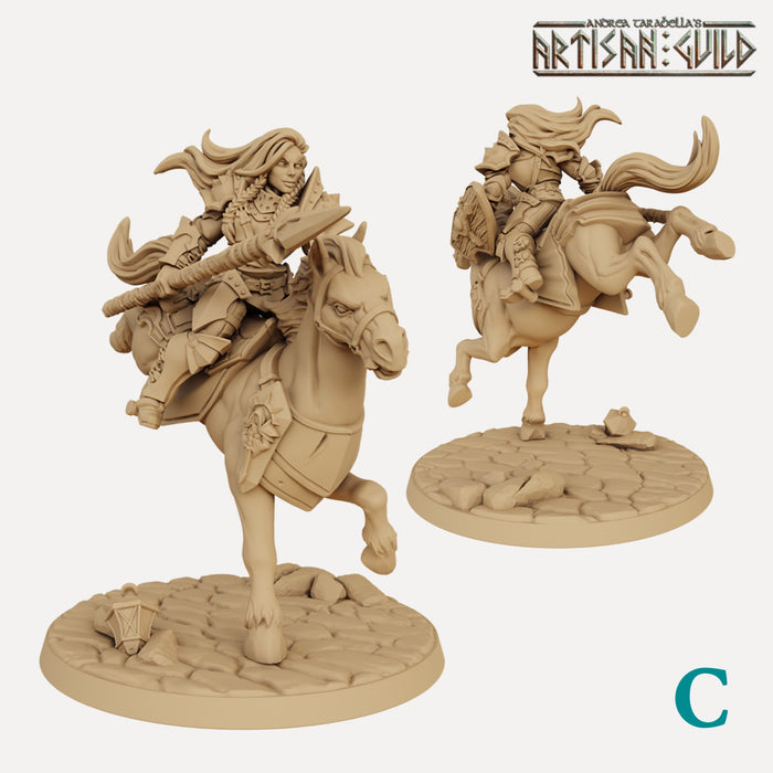 Miniatures Riders Fighters Guild Horse Riders - 3D Printed Miniatures — Empire of Minis