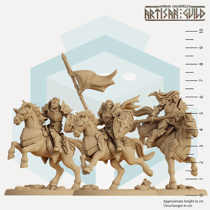 Miniatures Riders Fighters Guild Horse Riders - 3D Printed Miniatures — Empire of Minis