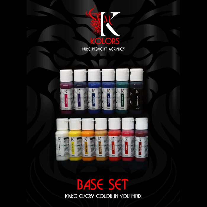 Base Set - Pure Pigment Acrylics