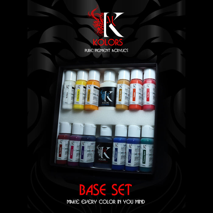 Base Set - Pure Pigment Acrylics