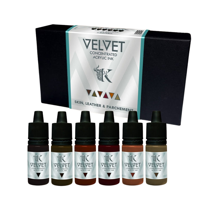 Skin, Leather & Parchment Set - Velvet Ink