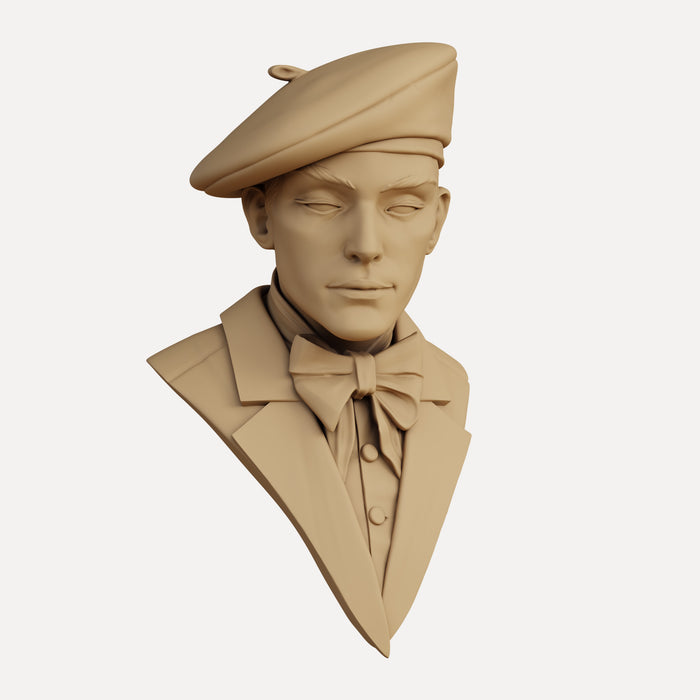 "Man with the French Beret" - Academisch