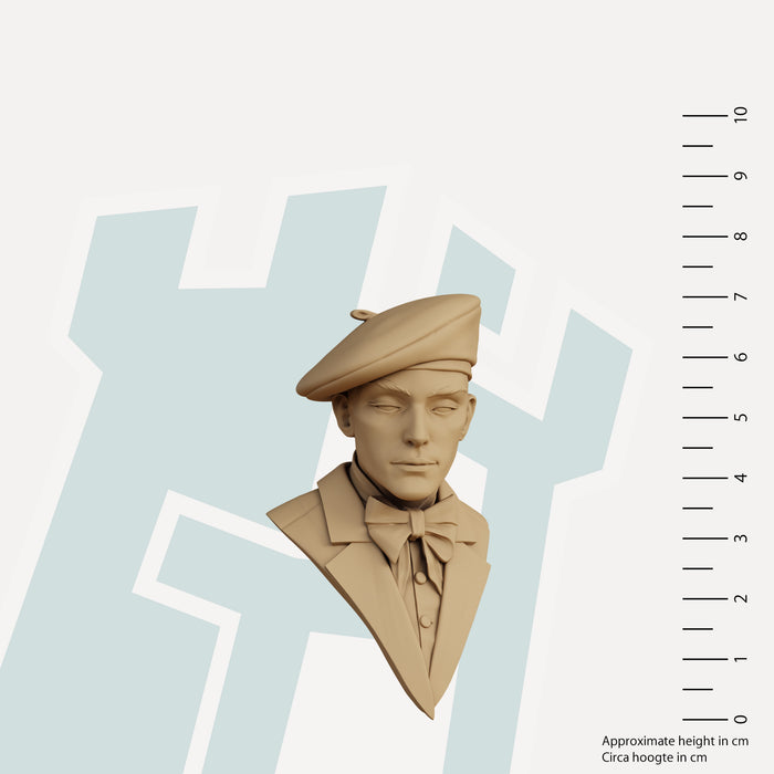 "Man with the French Beret" - Academisch