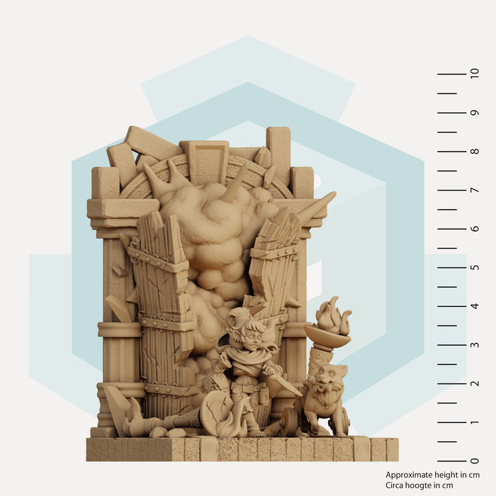 Nyxi Shadowgrin Mini-Diorama