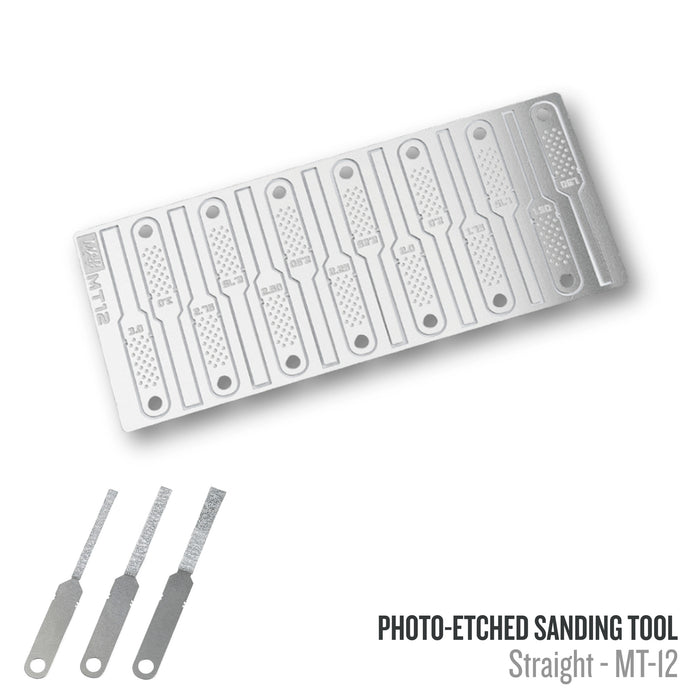 Fotogeätzte Schleifwerkzeuge