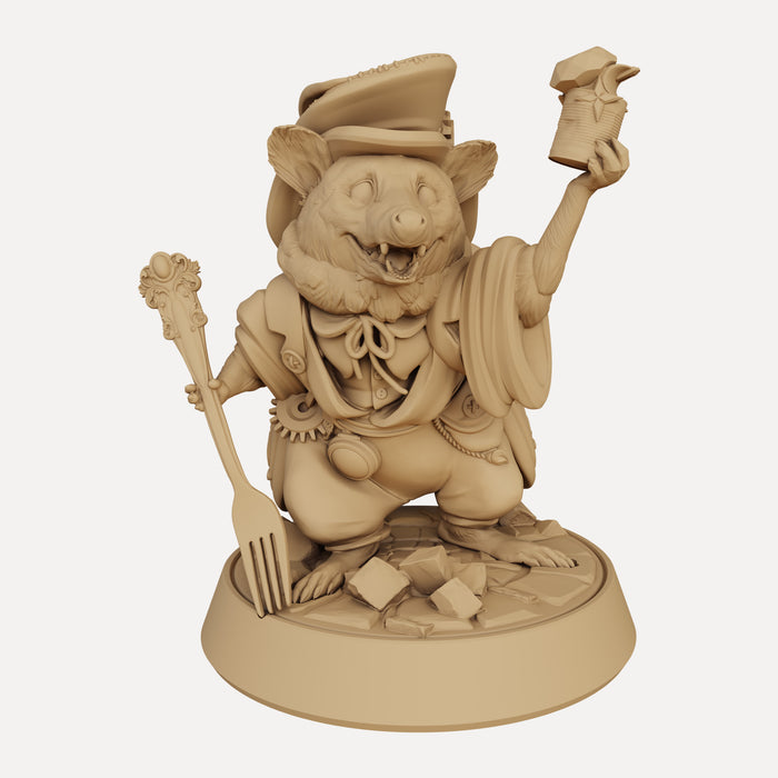 Oscar the Opossum Tin Collector