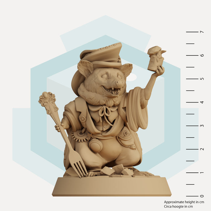 Oscar the Opossum Tin Collector