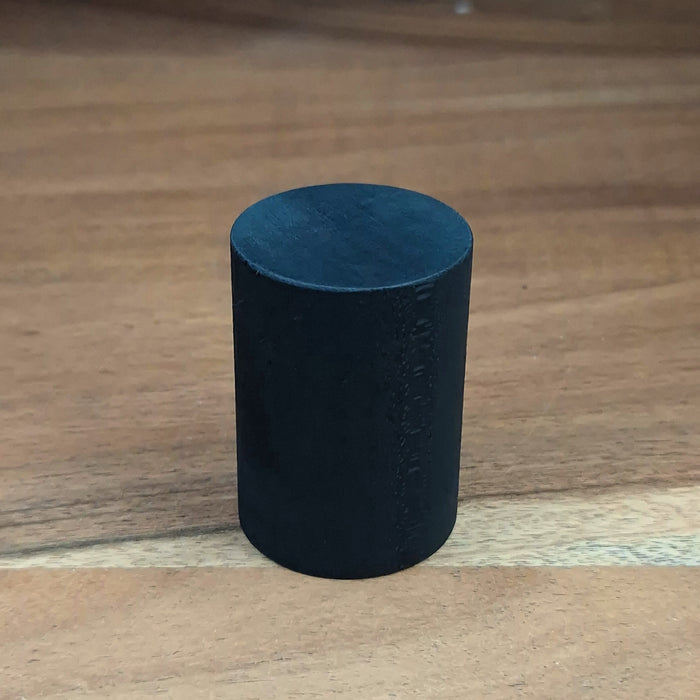 Cilindrische Vlakke Sokkel - 35x50mm - Zwart