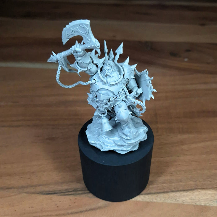 Cylindrical Flat Plinth - 70x55mm - Black