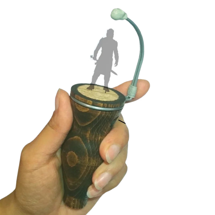 Miniature Grip V3 - 70mm - Dark Wood