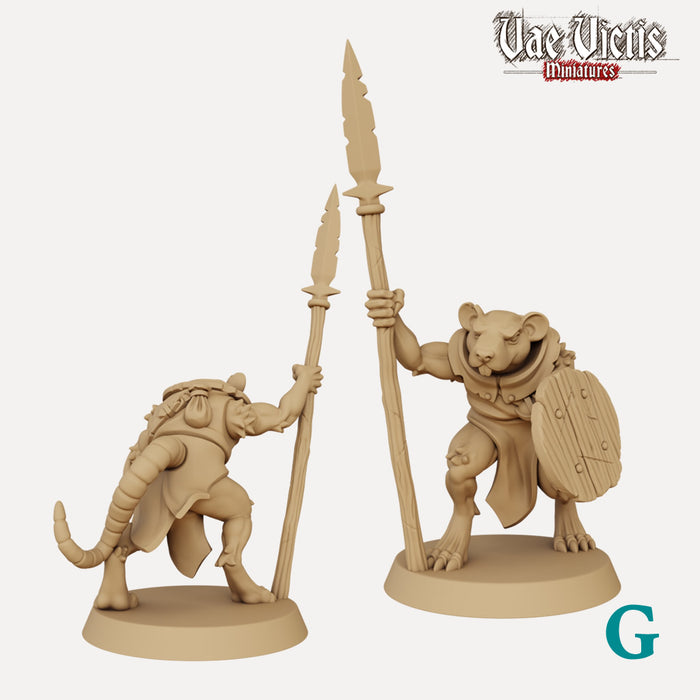 Ratkin Warband - 3D Printed Miniatures — Empire of Minis