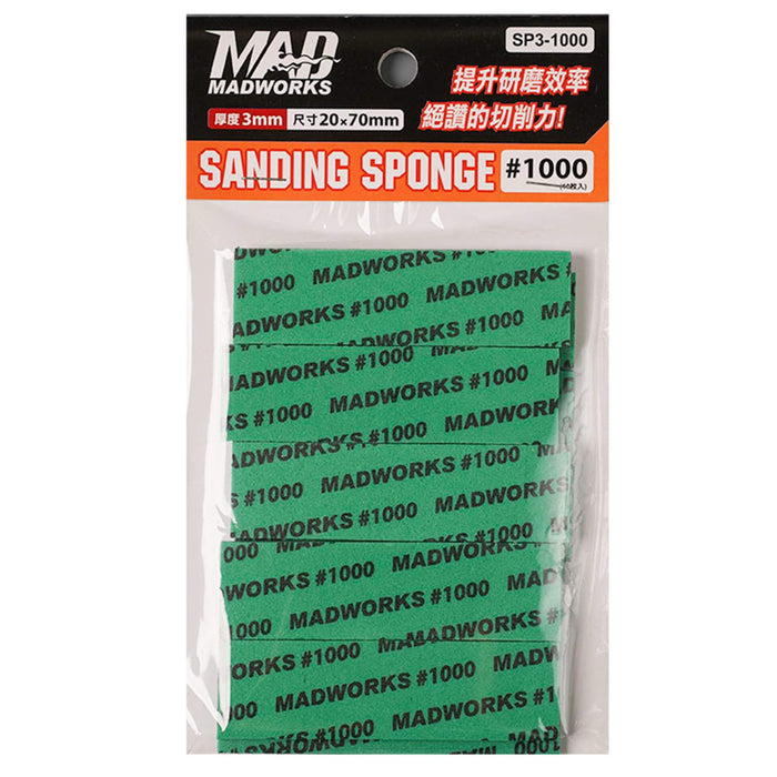 Schleifschwamm-Set – 3 mm – 10 Stück