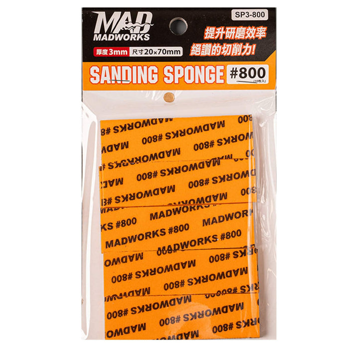 Schleifschwamm-Set – 3 mm – 10 Stück