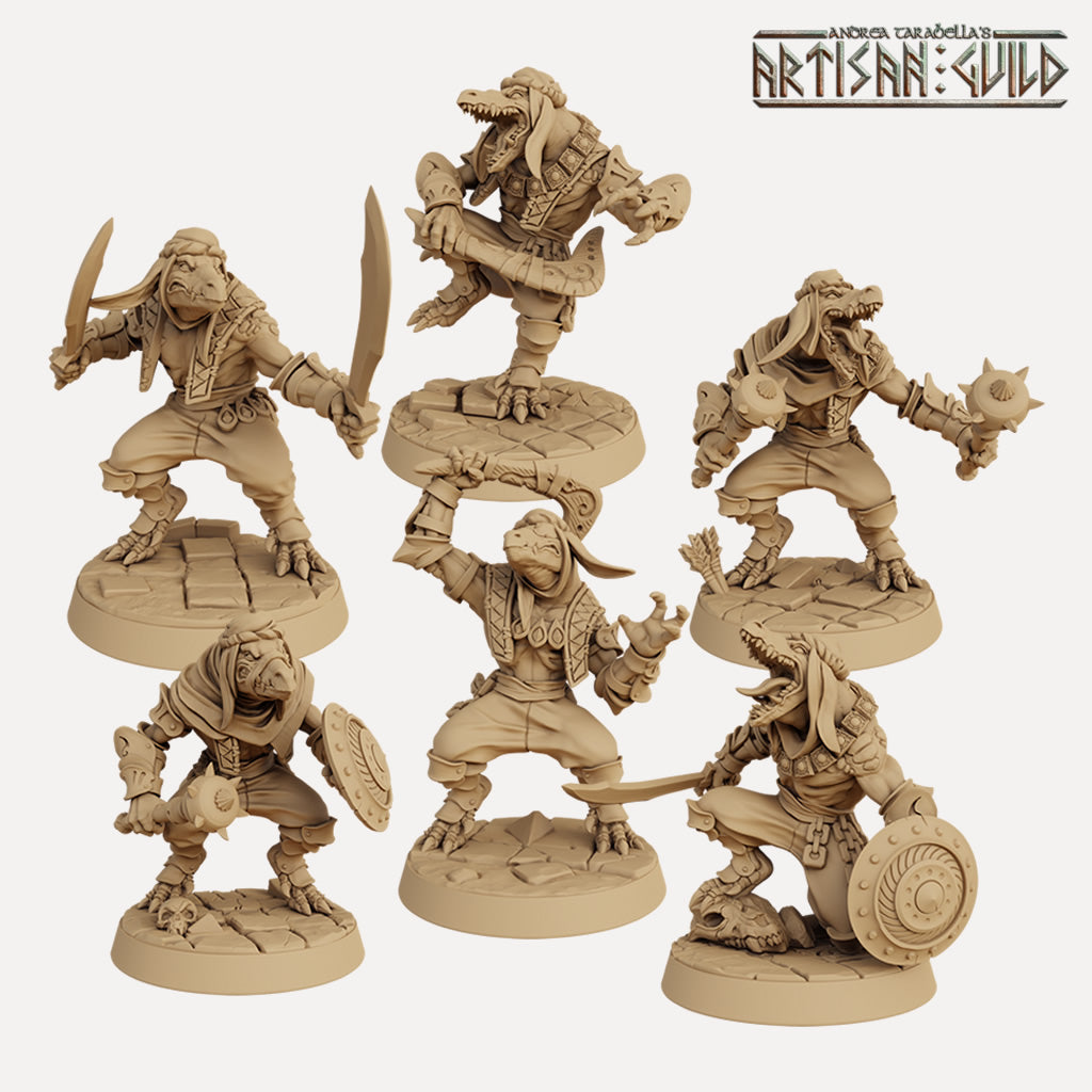 Setrek Kobolds (Hood) - 3D Printed Miniatures — Empire of Minis