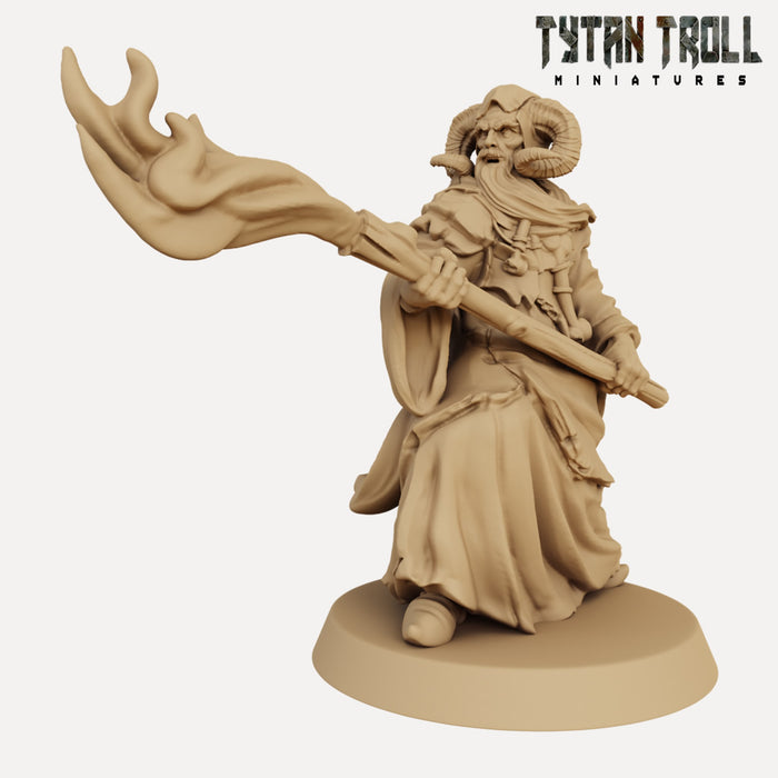 Tim From Mob Python Tim the Enchanter (Monty Python) - 3D Printed Miniature — Empire of Minis
