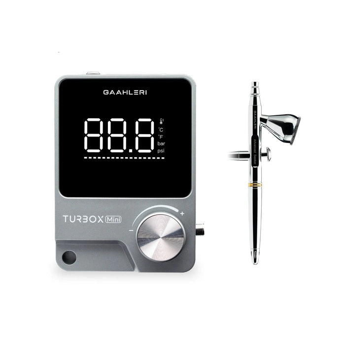 Gaahleri TurboX Mini-Kompressor mit Airbrush