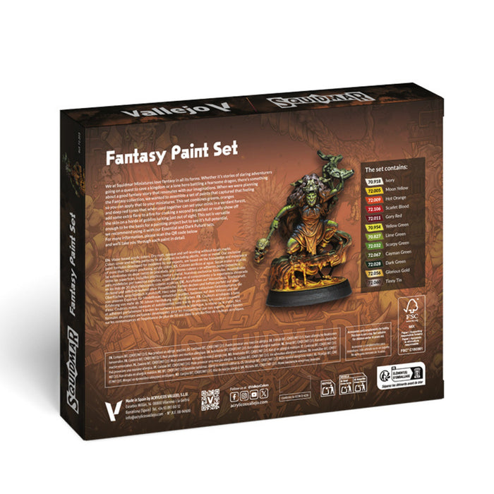 Fantasy Paint Set - Squidmar