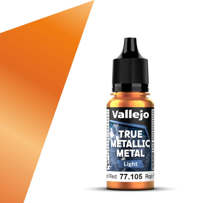 Forged Red - Light - True Metallic Metal