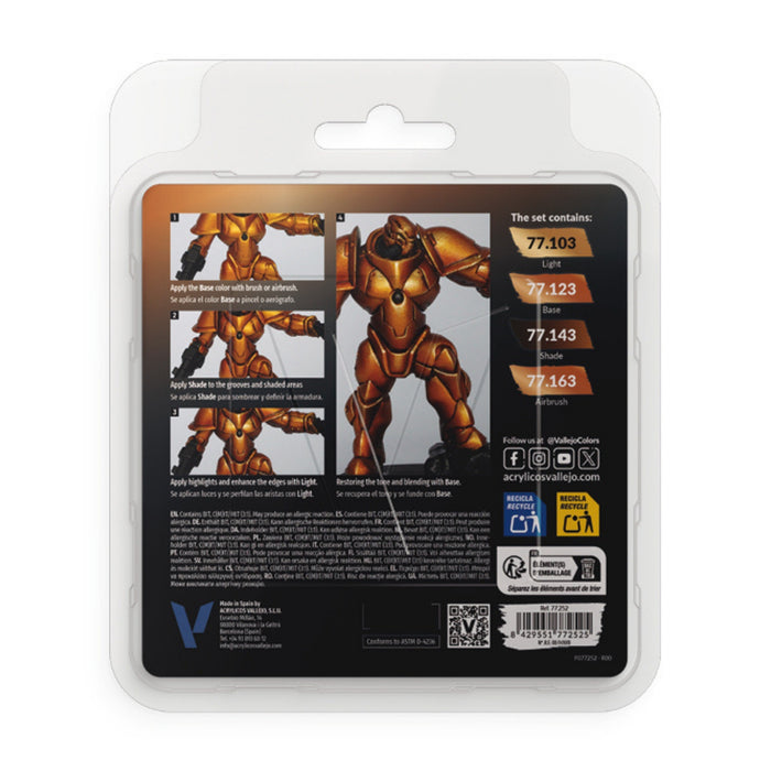 Imperial Gold Paint Set - True Metallic Metal