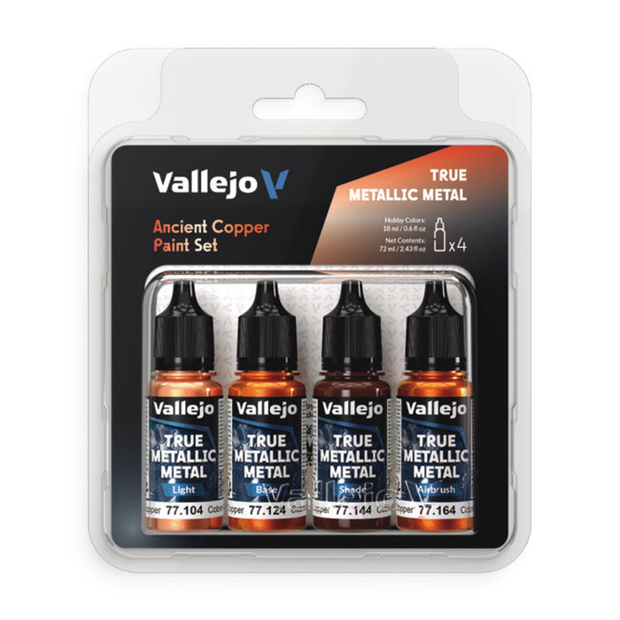Ancient Copper Paint Set - True Metallic Metal