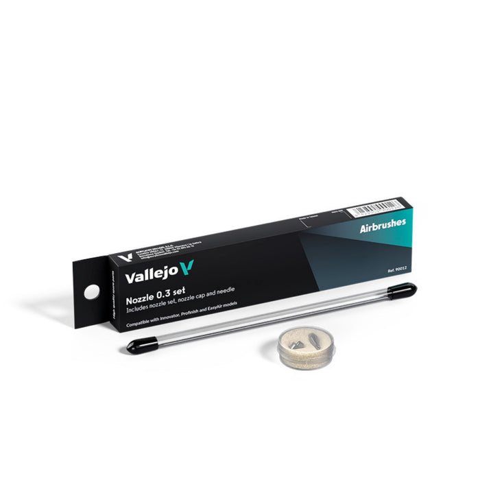 Vallejo Komplettset mit Nadel und Düse 0,3 mm