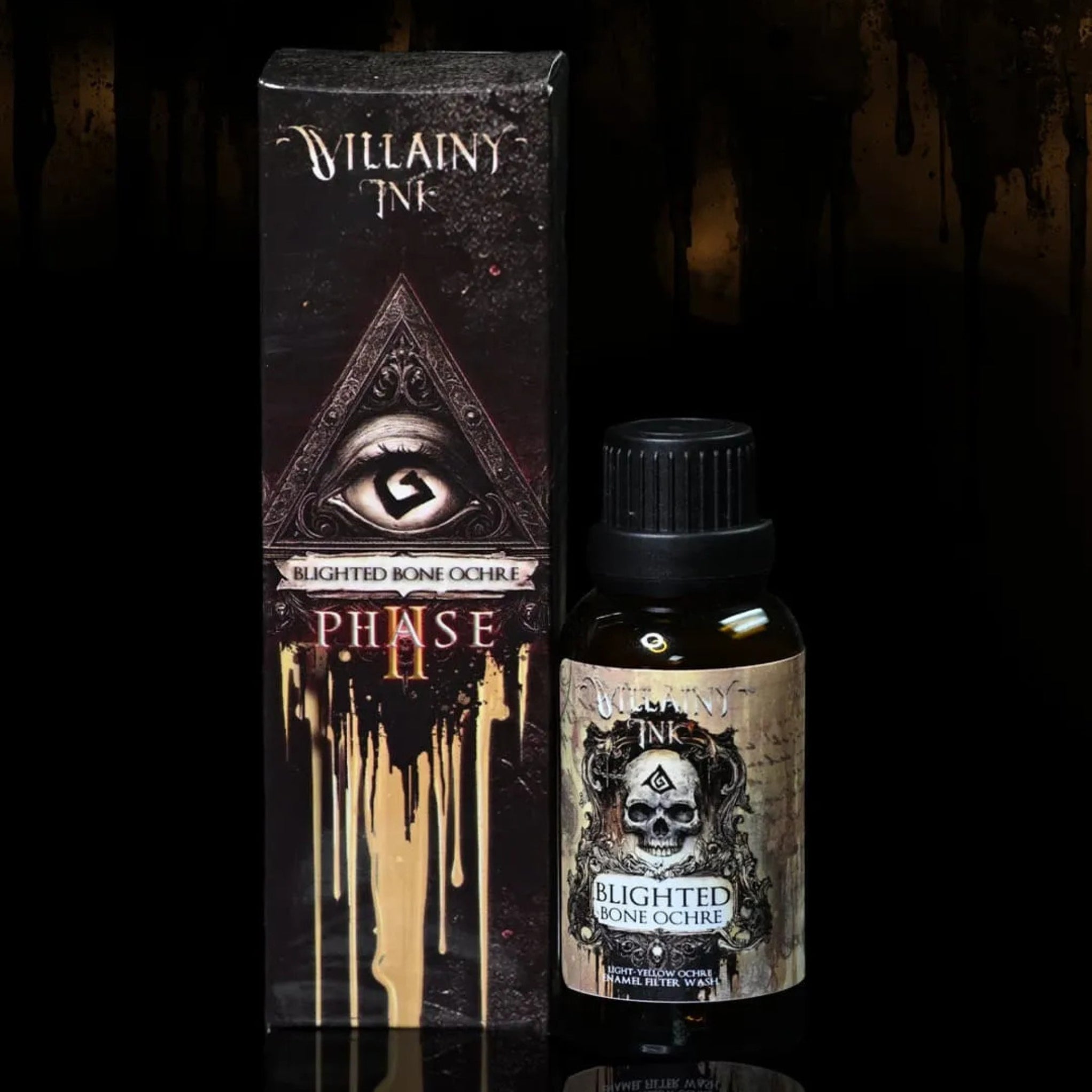 Villainy Ink: Blighted Bone Ochre - Phase II - 30ml - Enamel Wash ...