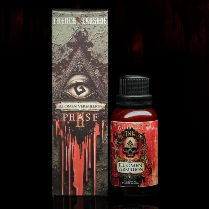 Villainy Ink - Ill Omen Vermillion