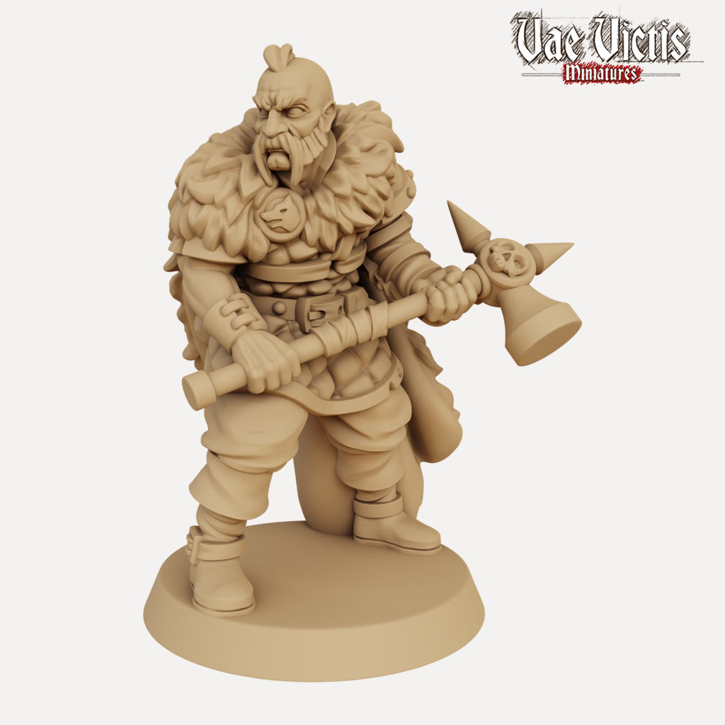 Baldric the Wildling Warrior - 3D Printed Miniature — Empire of Minis