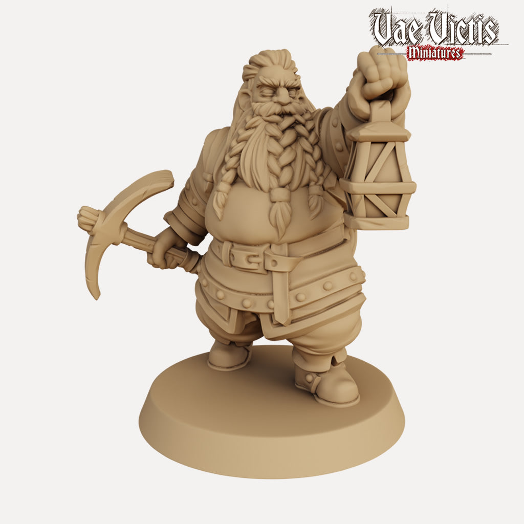 Gorim the Dwarf Explorer - 3D Printed Miniature — Empire of Minis