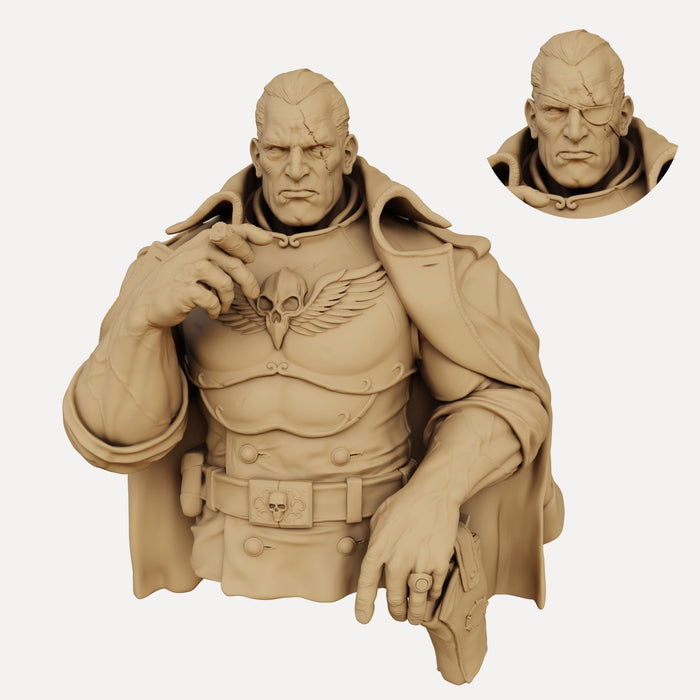 Commander Sebastian Highway "The Vulture" - holding Cigar