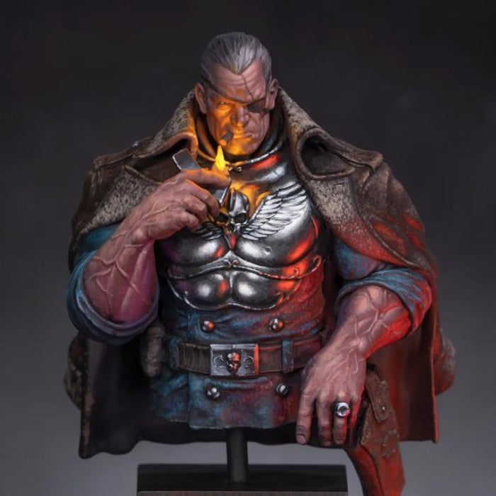 Commander Sebastian Highway "The Vulture" - holding Lighter