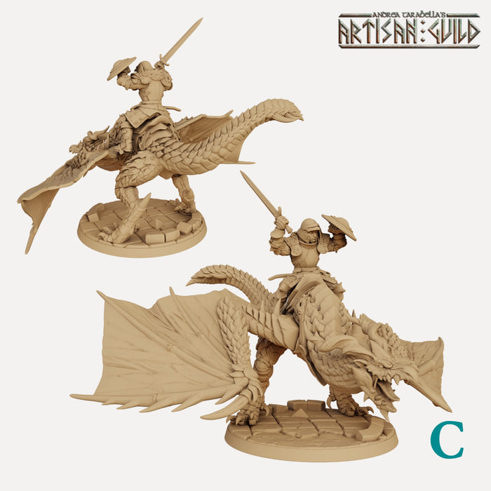 Wyvern Riders Helmet 3D Printed Miniatures Empire Of Minis wyvern-riders-helmet-3d-printed-miniatures-empire-of-minis