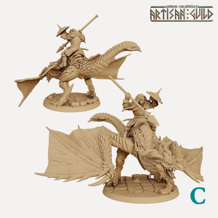 Wyvern Riders - 3D Printed Miniatures — Empire of Minis