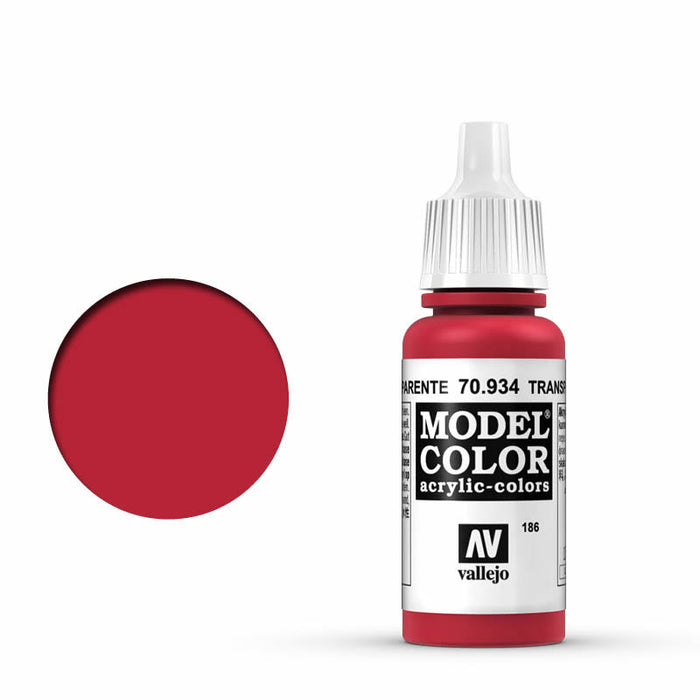 Model Color Transparent: Red