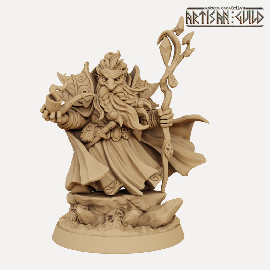 Volrunax Runebeard - 3D Printed Miniature — Empire of Minis