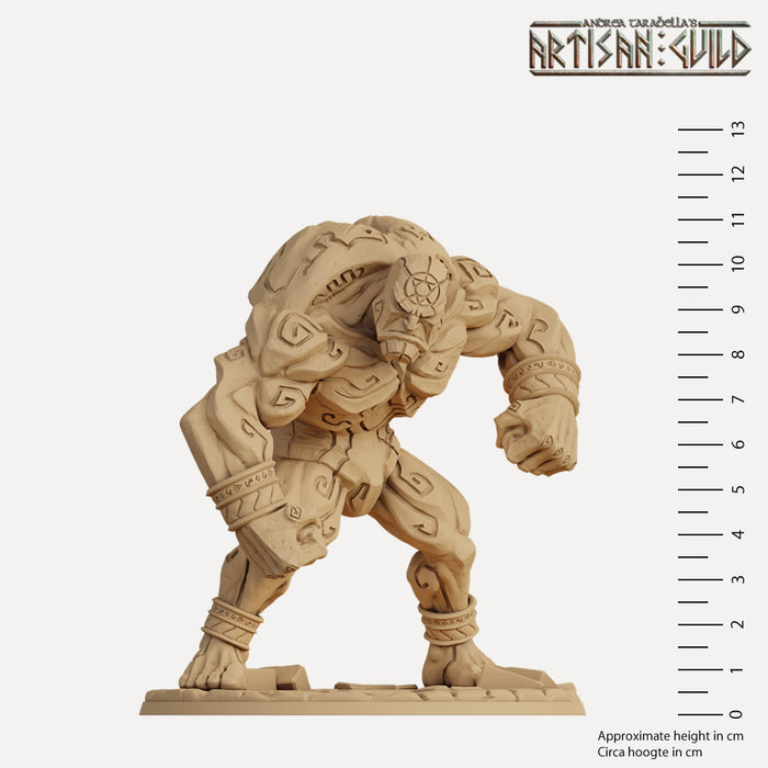 Activated Giant Clay Golem