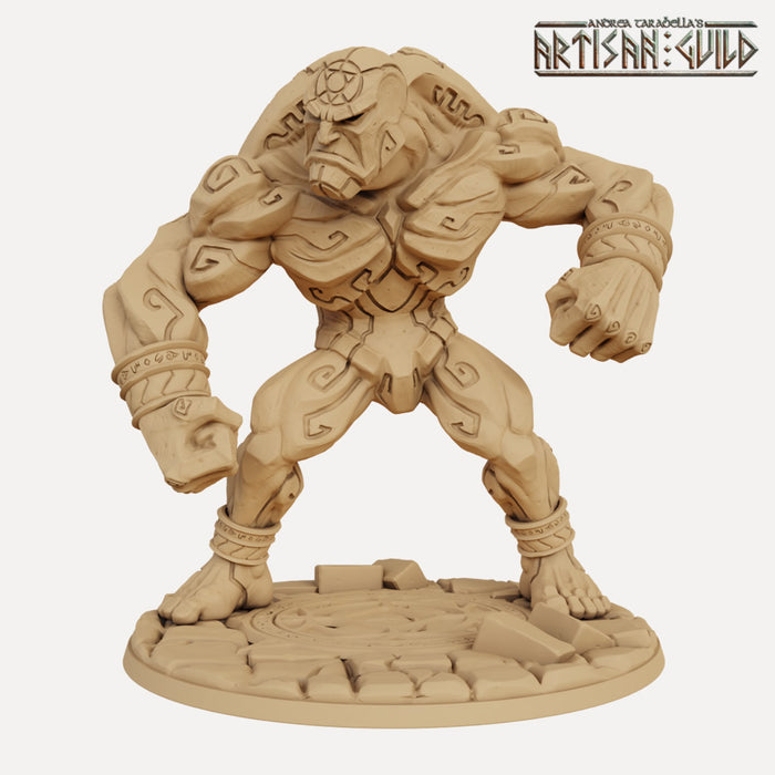 Activated Giant Clay Golem