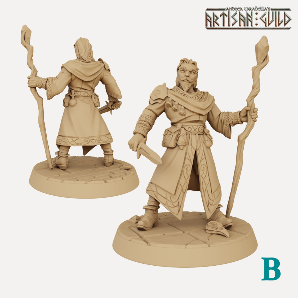 Apprentice Arcanists - 3D Printed Miniatures — Empire Of Minis