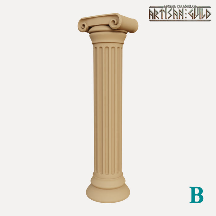 Miniature Column Ancient Columns - 3D Printed Miniatures — Empire of Minis