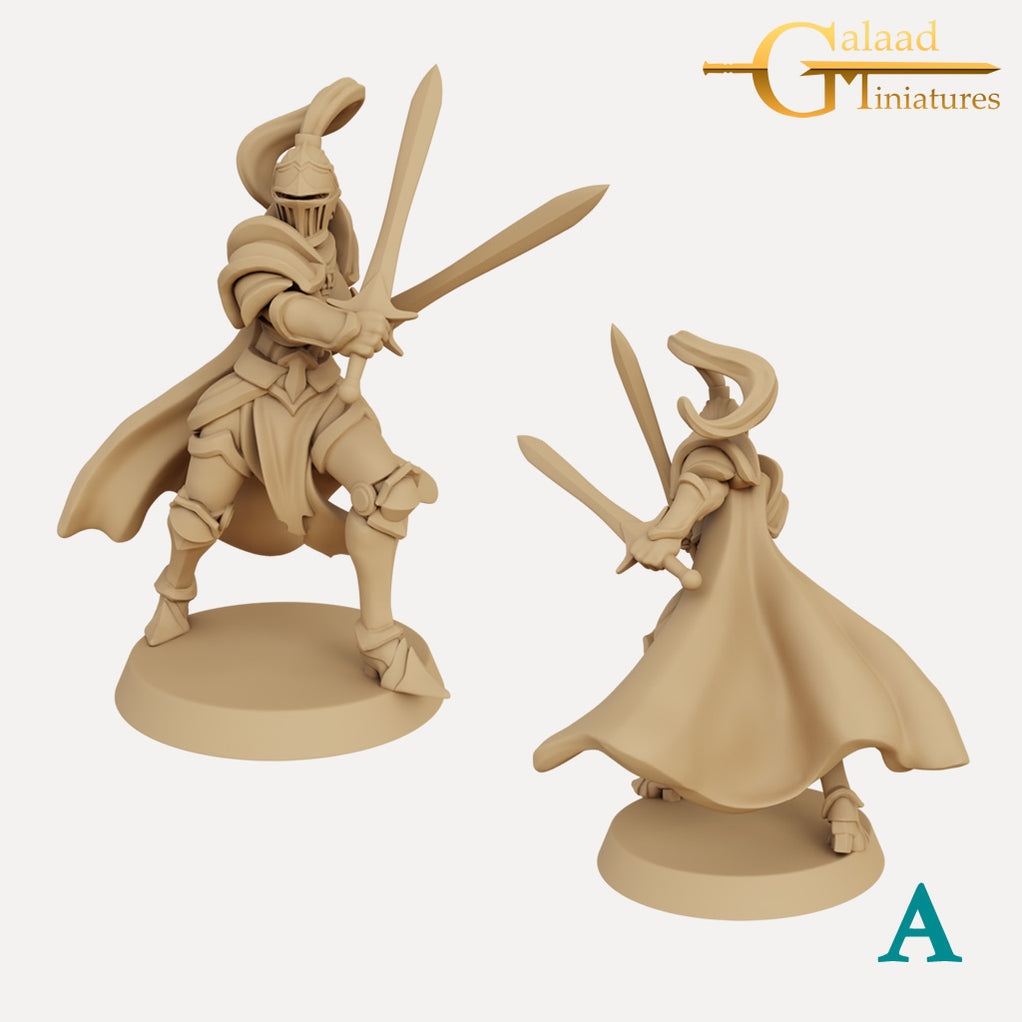 Cloaked Knights - 3D Printed Miniatures — Empire of Minis