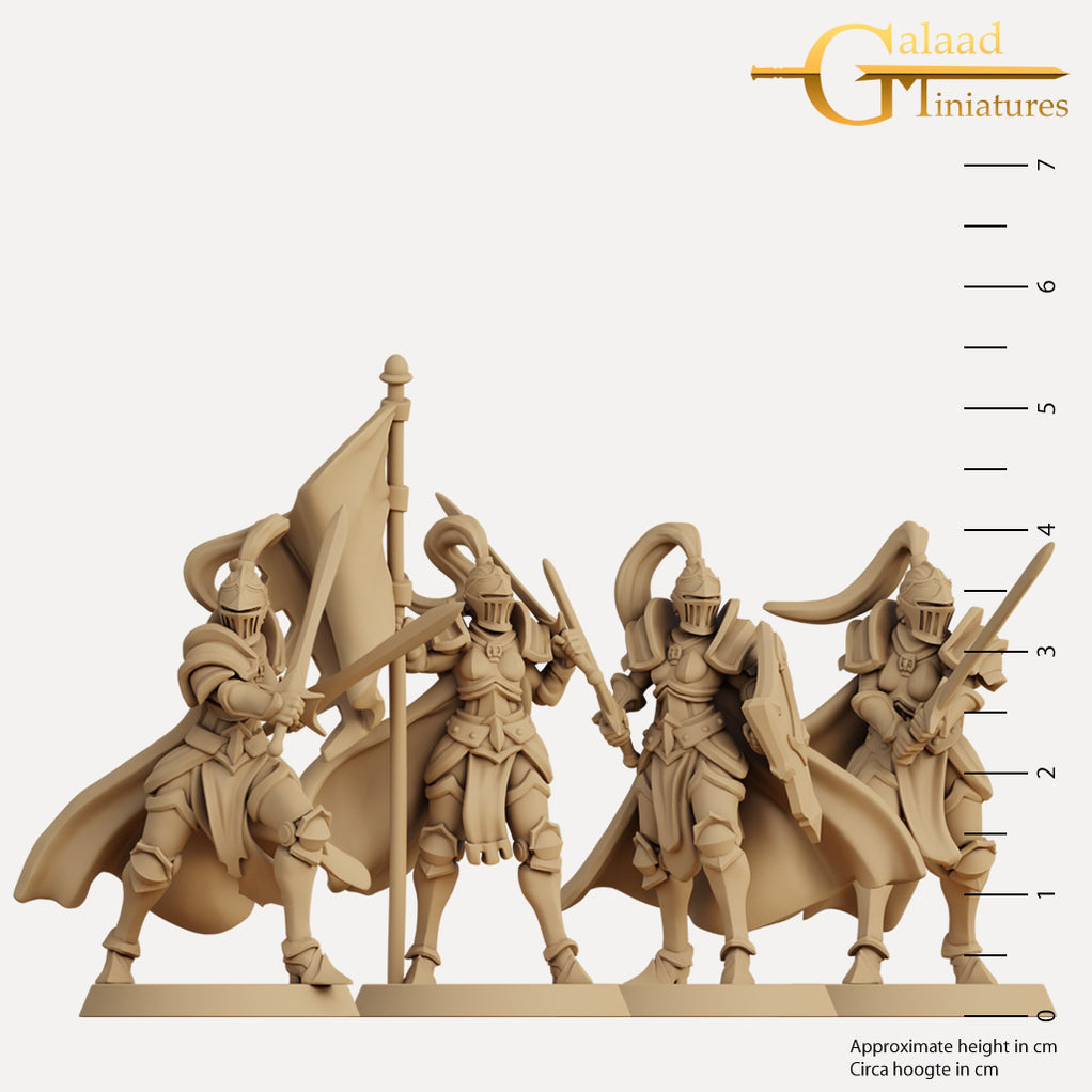 Cloaked Knights - 3D Printed Miniatures — Empire of Minis