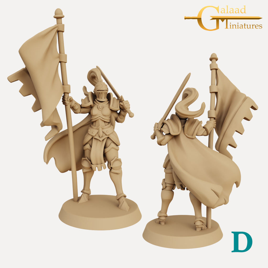 Cloaked Knights - 3D Printed Miniatures — Empire of Minis