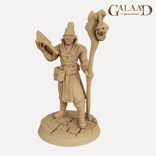 Half Orc Monk Miniature