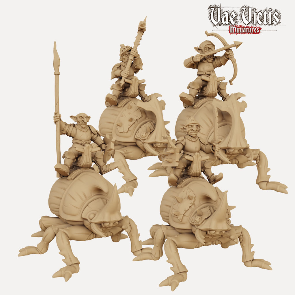 Giant Scarab Riders - 3D Printed Miniatures — Empire of Minis