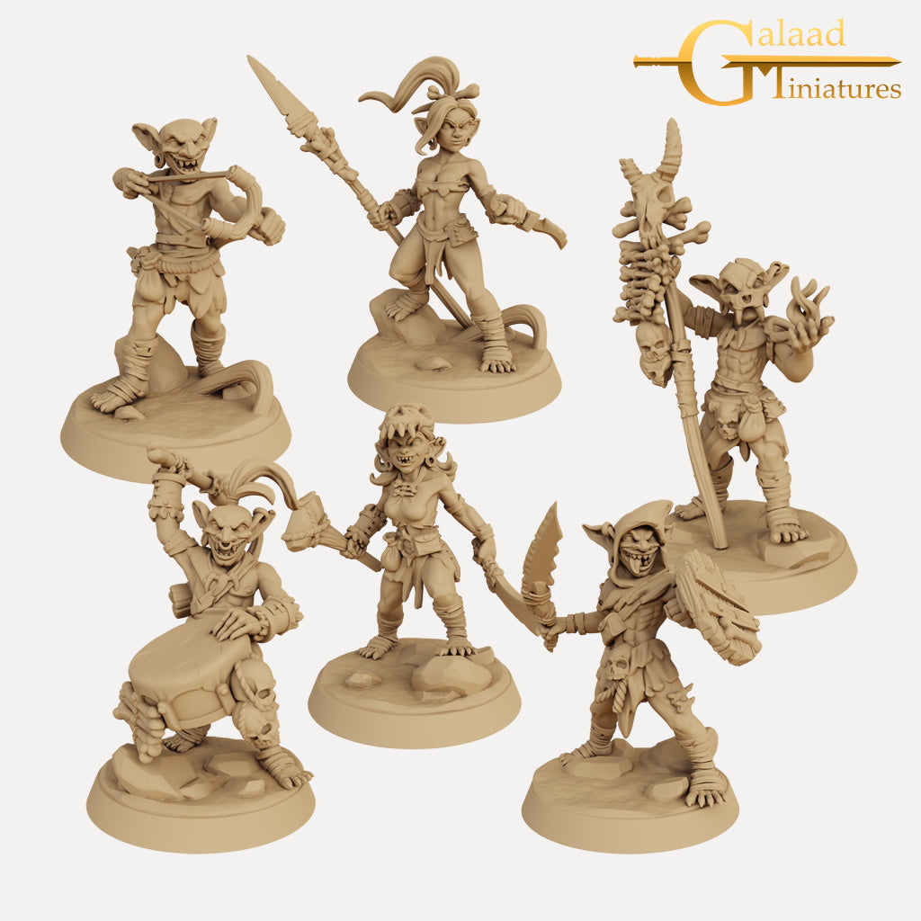 Forest Goblins - 3D Printed Miniatures — Empire of Minis